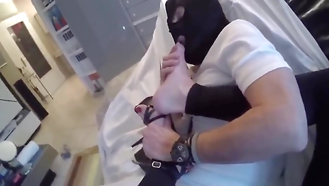 Mature shemale gets fucked by a dude in the POV video