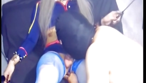 Busty asian shemale gives hot blowjob and cums in cumshot