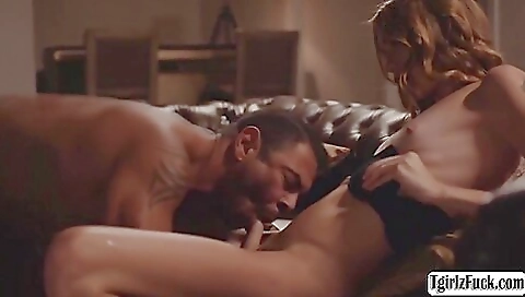 Anally horny blonde teen is taking his cock deepthroat and fingering