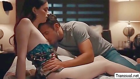 Stepmother and her man are in the fantasy porn movie