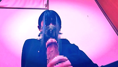 Asian cross-dressed solo porn video with a beautiful ass